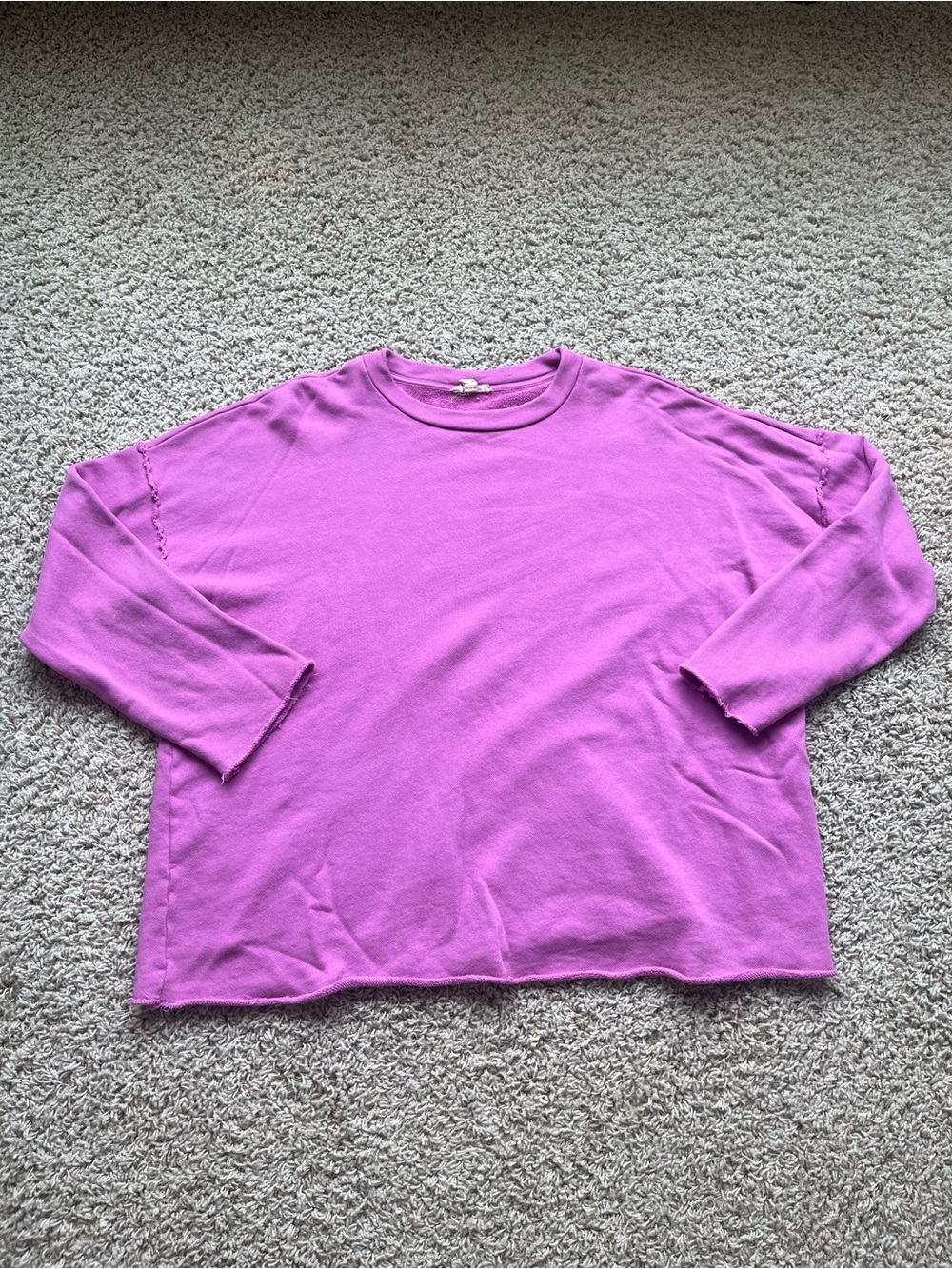 Cotton French terry Eileen Fisher sweatshirt